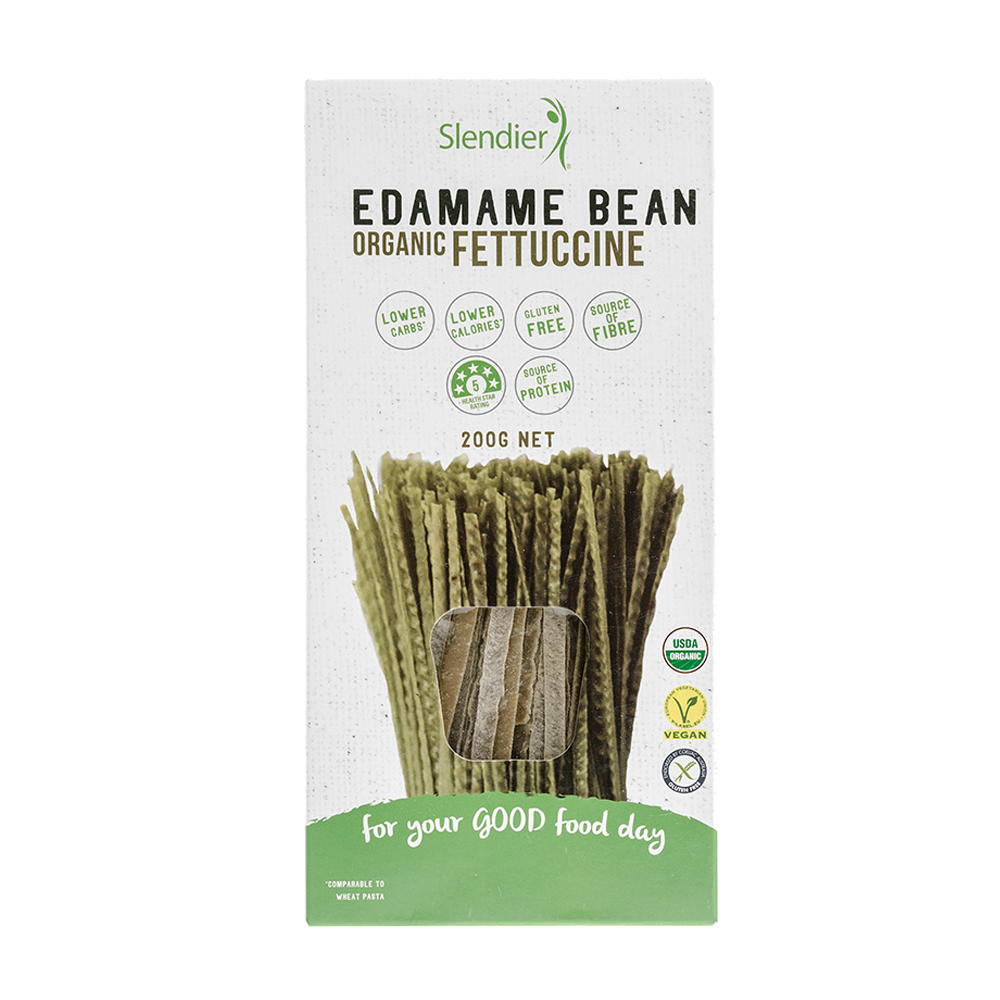 6x Edamame Bean Organic Fettuccine - Slendier