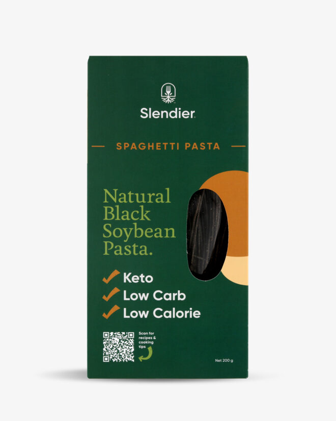 Slendier Black Soybean Spaghetti pack