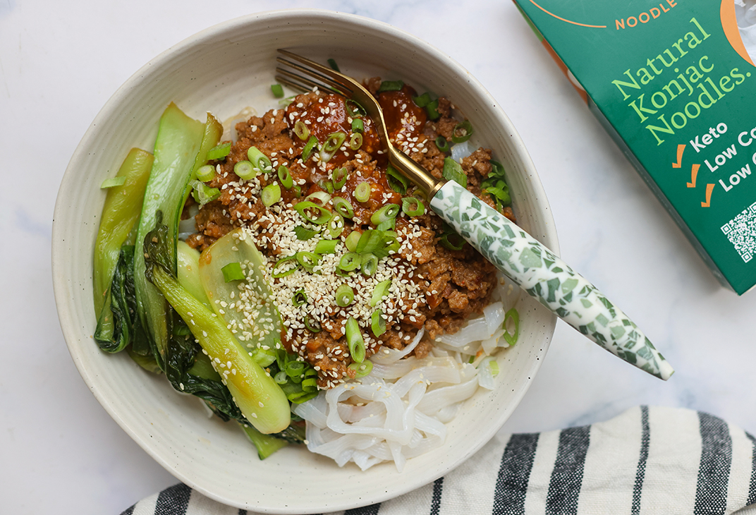 Dan Dan Style Noodles - Slendier