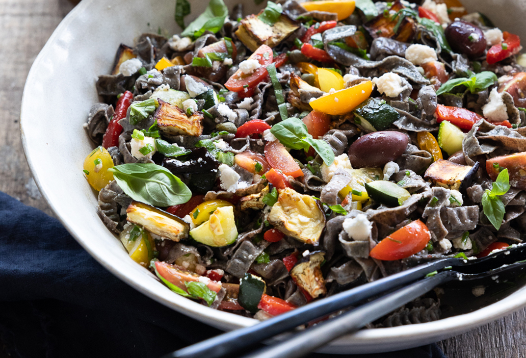 Summer Pasta Salad - Slendier