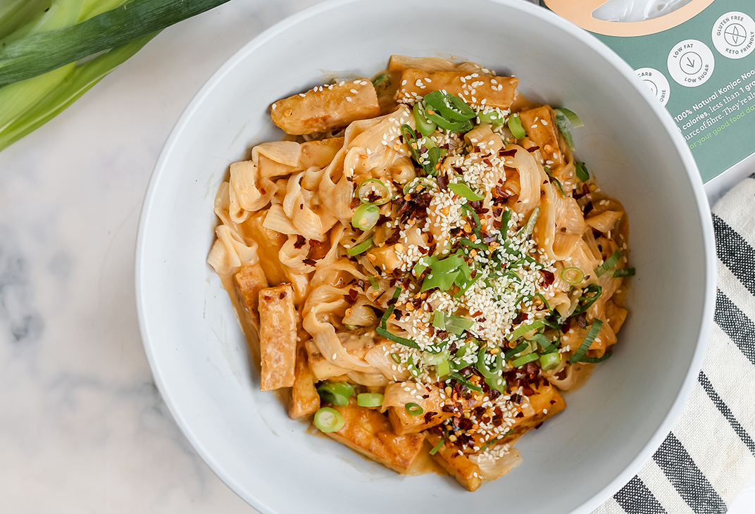 Spicy Peanut Noodles - Slendier