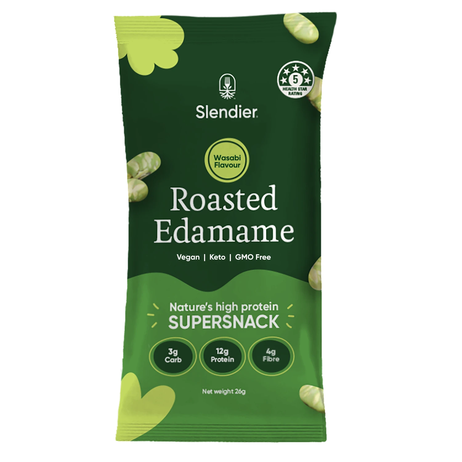 Slendier Roasted Edamame Wasabi