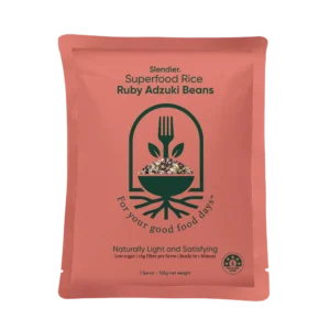 Slendier Superfood Rice Ruby Adzuki Beans – 125g
